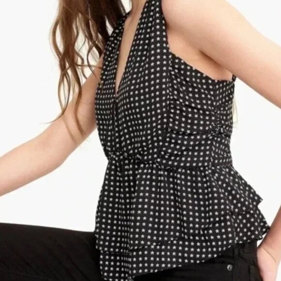 Jcrew star print top - Picture 2 of 7